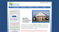 Desktop Screenshot of mandfbankhs.com